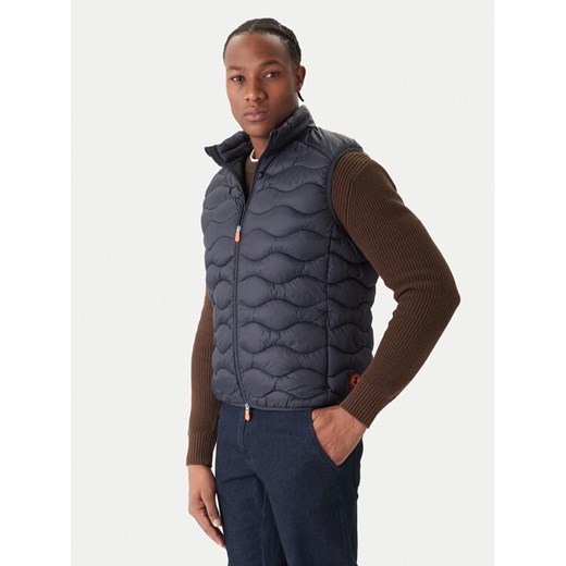 Save The Duck Kamizelka D82187M GIGA21 Granatowy Regular Fit ze sklepu MODIVO w kategorii Kamizelki męskie - zdjęcie 186729422