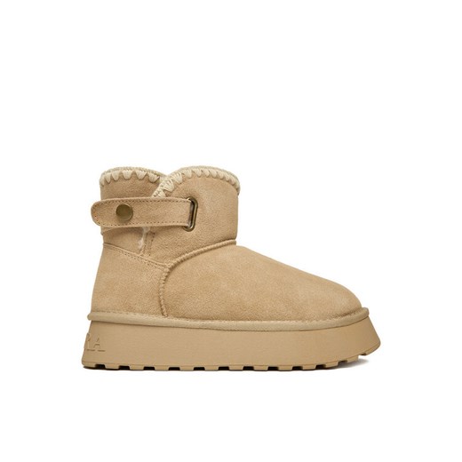 Badura Śniegowce EO-ANGELA-TS6296-01 Beżowy ze sklepu MODIVO w kategorii Śniegowce damskie - zdjęcie 186729500