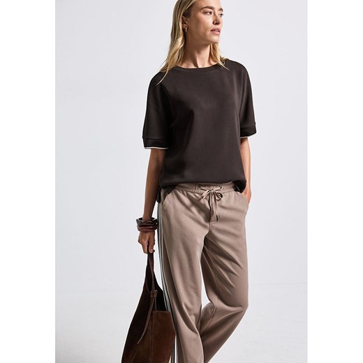 Street One Koszulka w kolorze ciemnobrązowym ze sklepu Limango Polska w kategorii Bluzki damskie - zdjęcie 186731162