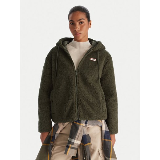 Hunter Polar Bonelle HARW0053242 Zielony Relaxed Fit ze sklepu MODIVO w kategorii Bluzy damskie - zdjęcie 186732443