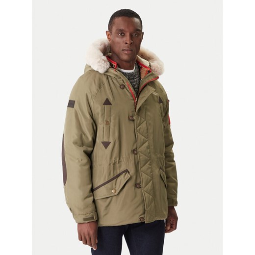 Mustang Kurtka zimowa Scottsdale 1016900 Zielony Regular Fit ze sklepu MODIVO w kategorii Kurtki męskie - zdjęcie 186732474