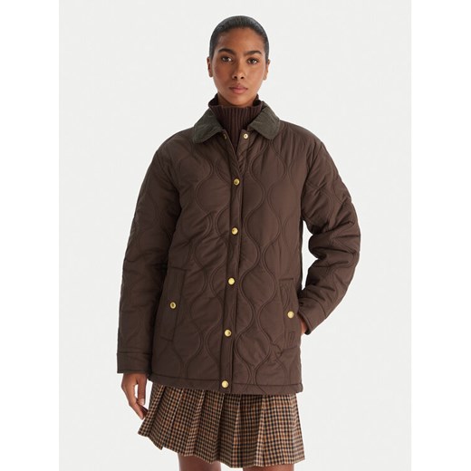 Hunter Kurtka przejściowa Witton HARW0004252 Brązowy Regular Fit ze sklepu MODIVO w kategorii Kurtki damskie - zdjęcie 186732481