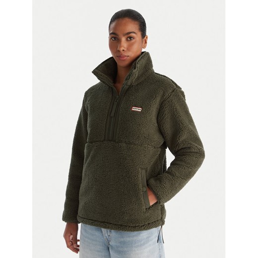 Hunter Polar Tiorga HARW0016252 Zielony Regular Fit ze sklepu MODIVO w kategorii Bluzy damskie - zdjęcie 186732484