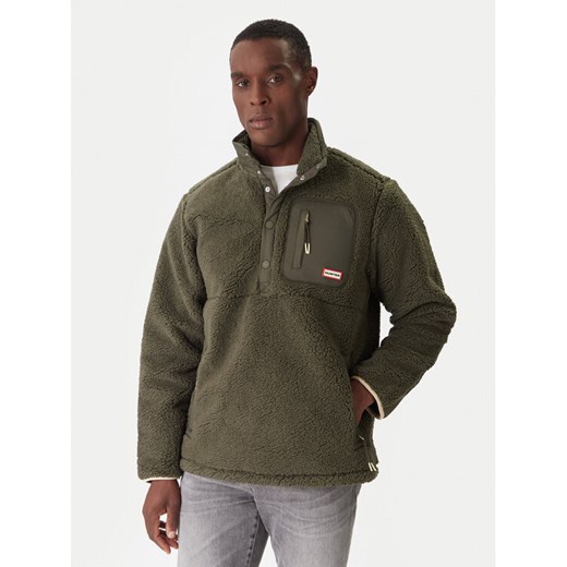 Hunter Polar Athol HARM0017252 Zielony Regular Fit ze sklepu MODIVO w kategorii Bluzy męskie - zdjęcie 186732492