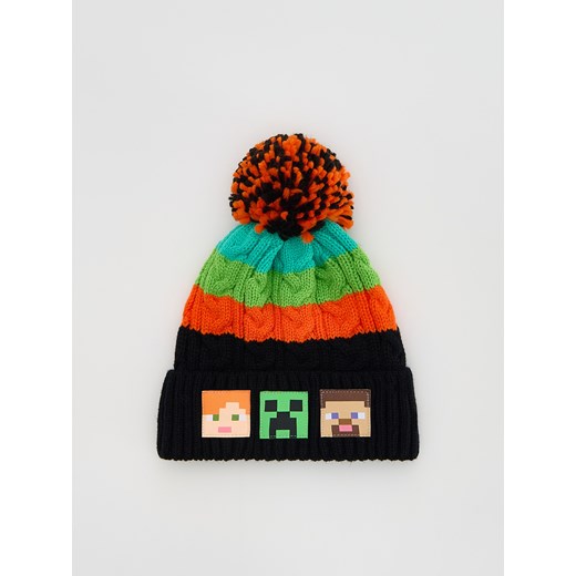 Reserved - Czapka Minecraft - wielobarwny - id: 456HW-MLC - marki Reserved - 186733522 Reserved - Czapka Minecraft - wielobarwny ze sklepu Reserved w kategorii Czapki dziecięce - zdjęcie 186733522
