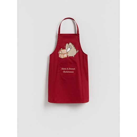 Reserved - Świąteczny fartuch Pusheen - czerwony ze sklepu Reserved w kategorii Fartuchy kuchenne - zdjęcie 186734644