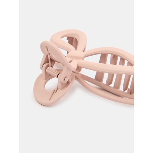 Sinsay - Klamra do włosów z matowym wykończeniem - różowy Sinsay One Size Sinsay