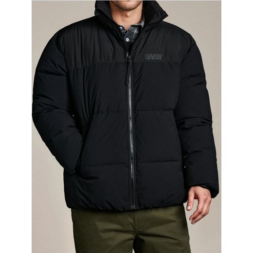 Sinsay - Pikowana kurtka puffer - czarny ze sklepu Sinsay w kategorii Kurtki męskie - zdjęcie 186735652