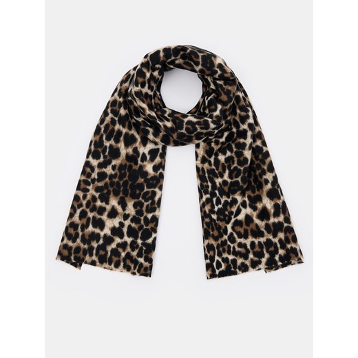 Mohito - Szalik w panterkę - wielobarwny ze sklepu Mohito w kategorii Szaliki i chusty damskie - zdjęcie 186736502