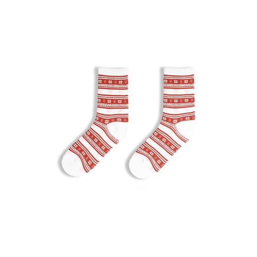 GATE Wysokie skarpetki wzorzyste 35-38 ze sklepu gateshop w kategorii Skarpetki damskie - zdjęcie 186737614