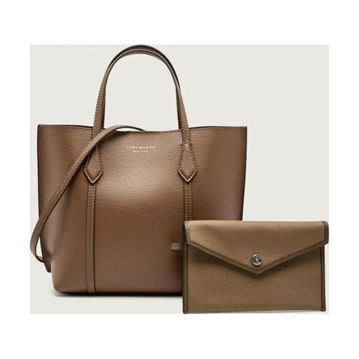 TORY BURCH Skórzany kuferek + saszetka Perry Small ze sklepu Gomez Fashion Store w kategorii Kuferki - zdjęcie 186737911