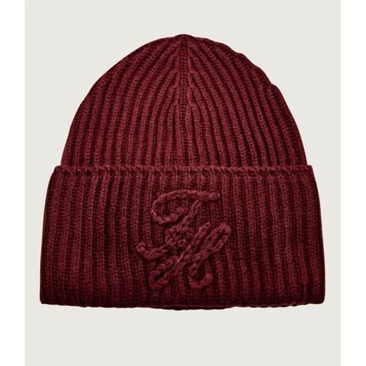 Tommy Hilfiger Wełniana czapka | z dodatkiem kaszmiru ze sklepu Gomez Fashion Store w kategorii Czapki zimowe damskie - zdjęcie 186737920