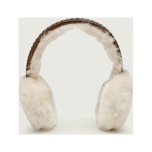 UGG Wełniane nauszniki W TASMAN | z dodatkiem skóry ze sklepu Gomez Fashion Store w kategorii Nauszniki damskie - zdjęcie 186737930