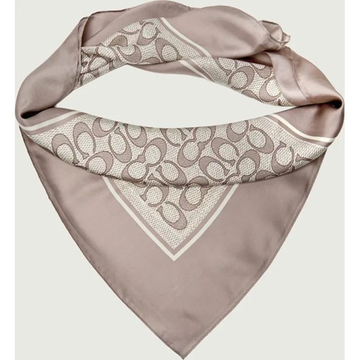 Coach Jedwabna chusta TEXTURED SIGNATURE C ze sklepu Gomez Fashion Store w kategorii Szaliki i chusty damskie - zdjęcie 186737934