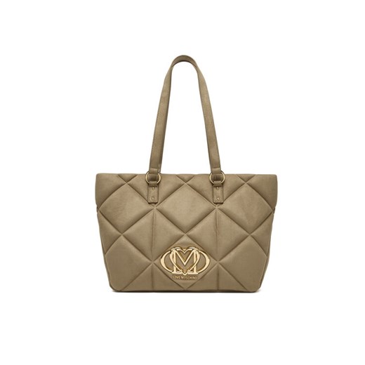 Torebka LOVE MOSCHINO JC4312PP0NKE0105 Beżowy ze sklepu eobuwie.pl w kategorii Torby Shopper bag - zdjęcie 186740852