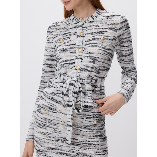 Reserved - Sweter z ozdobnymi guzikami - biały - id: 089IT-00X - marki Reserved - 186742044 Reserved - Sweter z ozdobnymi guzikami - biały ze sklepu Reserved w kategorii Swetry damskie - zdjęcie 186742044