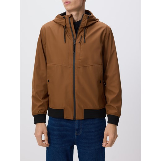 Reserved - Kurtka wiatrówka z podszewką - beżowy ze sklepu Reserved w kategorii Kurtki męskie - zdjęcie 186742342