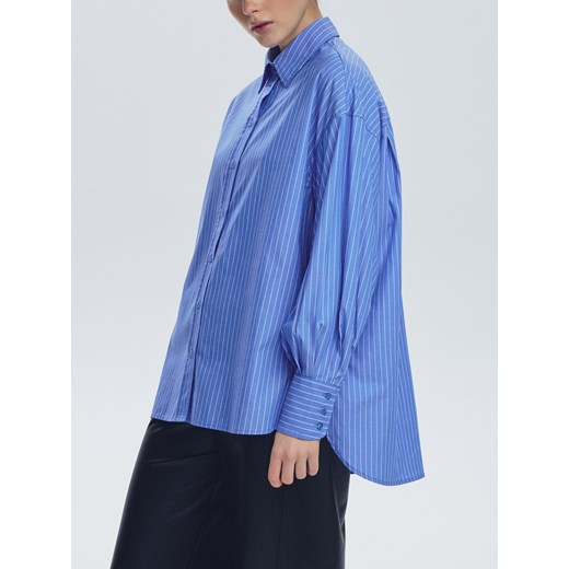 Reserved - Koszula w paski - niebieski ze sklepu Reserved w kategorii Koszule damskie - zdjęcie 186742362