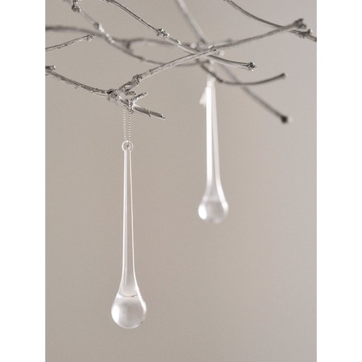 Sinsay - Dekoracja świąteczna 6 pack - clear Sinsay One Size Sinsay