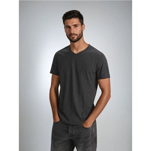 Sinsay - Koszulka - szary ze sklepu Sinsay w kategorii T-shirty męskie - zdjęcie 186743964