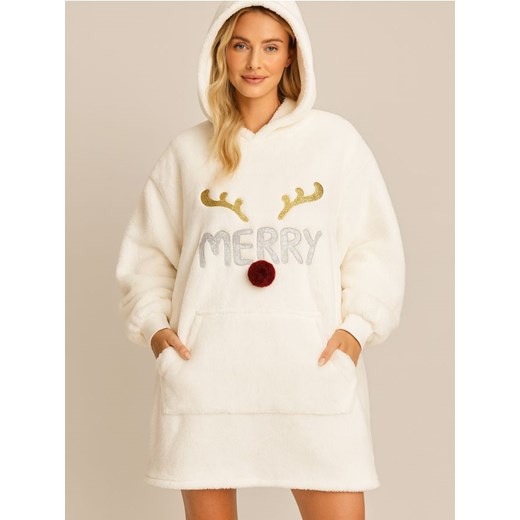 Sinsay - Snoodie świąteczne - wielobarwny ze sklepu Sinsay w kategorii Bluzy damskie - zdjęcie 186744033