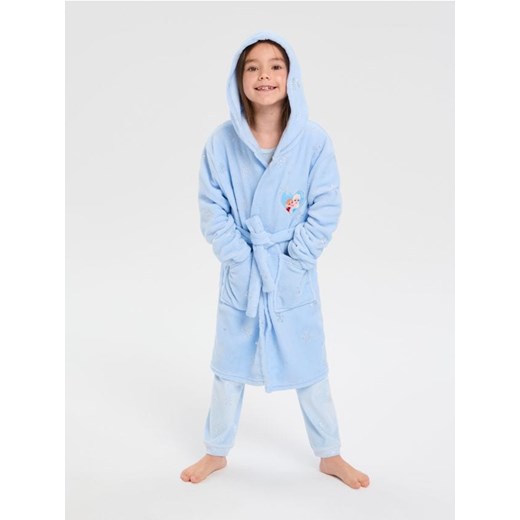 Sinsay - Szalfrok z kapturem Frozen - błękitny ze sklepu Sinsay w kategorii Piżamy dziecięce - zdjęcie 186744072