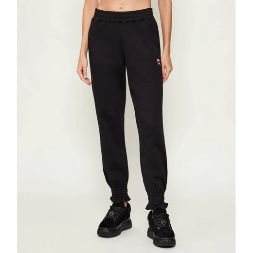 Karl Lagerfeld Spodnie dresowe ikon patch | Relaxed fit ze sklepu Gomez Fashion Store w kategorii Spodnie damskie - zdjęcie 186744772