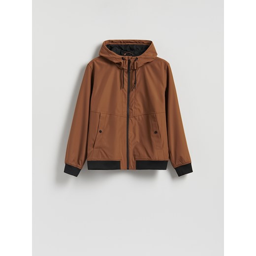 Reserved - Kurtka wiatrówka z podszewką - beżowy ze sklepu Reserved w kategorii Kurtki męskie - zdjęcie 186745250