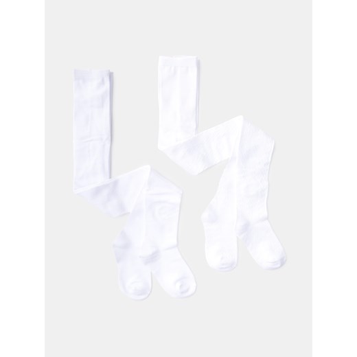 Sinsay - Rajstopy 2 pack - wielobarwny Sinsay 134/140 (9-10 l) Sinsay