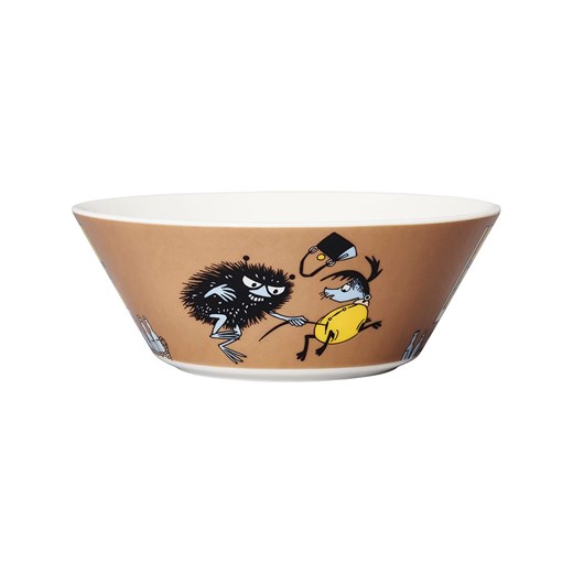 Moomin Miska &quot;Hemulen&quot; w kolorze jasnobrązowym - Ø 15 cm ze sklepu Limango Polska w kategorii Naczynia - zdjęcie 186746362