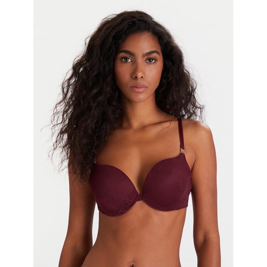 Guess Biustonosz push-up O5RC12 KCLB0 Bordowy ze sklepu MODIVO w kategorii Biustonosze - zdjęcie 186746413