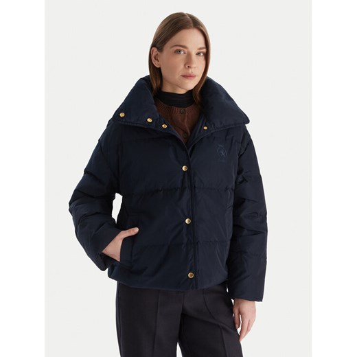 Tommy Hilfiger Kurtka puchowa WW0WW47294 Granatowy Relaxed Fit ze sklepu MODIVO w kategorii Kurtki damskie - zdjęcie 186746424