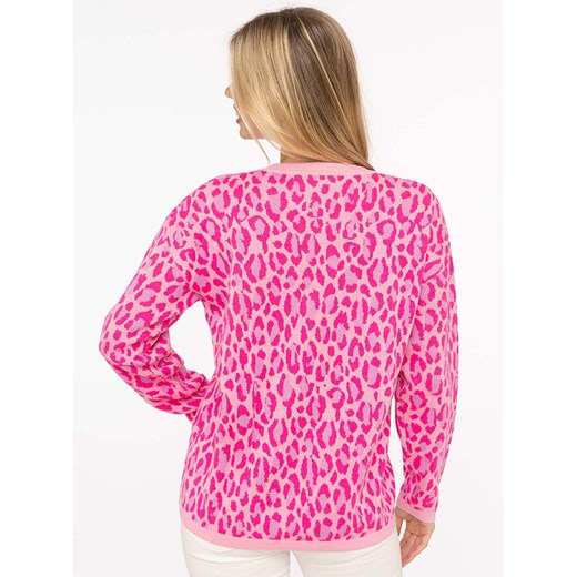 Zwillingsherz Sweter w kolorze różowym Zwillingsherz L/XL okazyjna cena Limango Polska