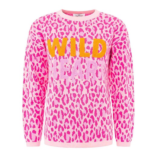 Zwillingsherz Sweter w kolorze różowym Zwillingsherz L/XL okazyjna cena Limango Polska