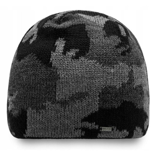Ciepła, Dwuwarstwowa Czapka Beanie - Pako Jeans -  Szaro-Popielate Moro CPAPJNSz74CZ - id: 24219 - marki Pako Jeans - 186748512 Ciepła, Dwuwarstwowa Czapka Beanie - Pako Jeans -  Szaro-Popielate Moro CPAPJNSz74CZ ze sklepu JegoSzafa.pl w kategorii Czapki zimowe męskie - zdjęcie 186748512