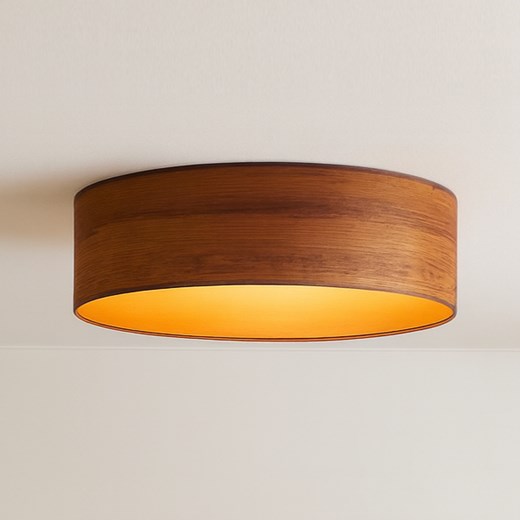 Skandynawska lampa sufitowa do salonu z abażurem DUBAJ ECO fi - 60 cm - id: 6258 - marki Ciekot Partners Sp. Z O. O. - 186748574 Skandynawska lampa sufitowa do salonu z abażurem DUBAJ ECO fi - 60 cm ze sklepu Lysne w kategorii Lampy sufitowe - zdjęcie 186748574