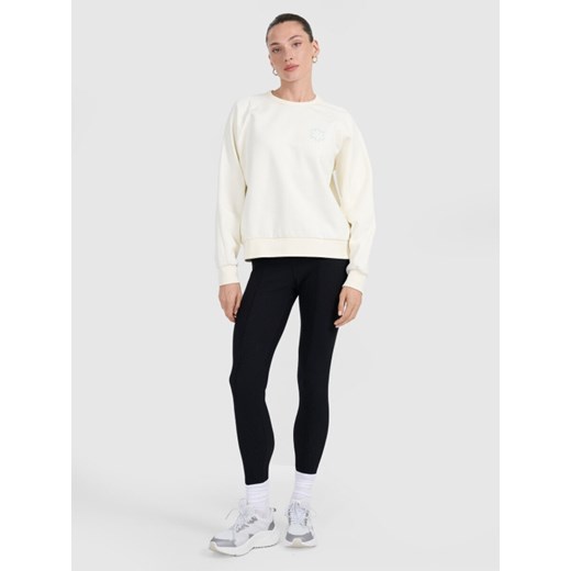 Damskie legginsy 4F 4FWAW25TTIGF237 - czarne ze sklepu Sportstylestory.com w kategorii Spodnie damskie - zdjęcie 186749241