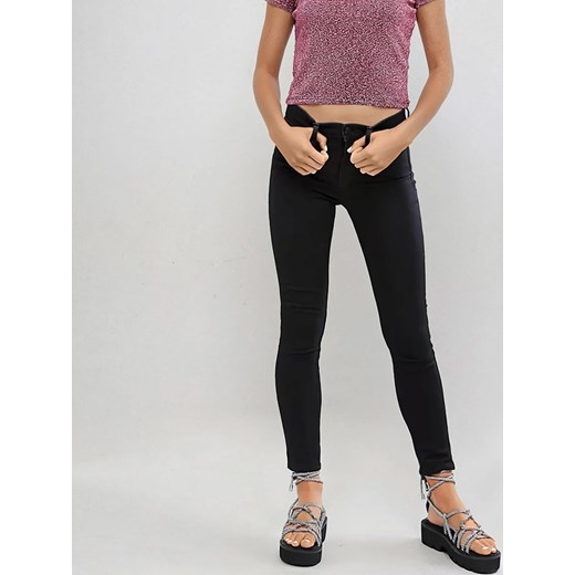 Monki Dżinsy - Slim fit - w kolorze czarnym ze sklepu Limango Polska w kategorii Jeansy damskie - zdjęcie 186749522