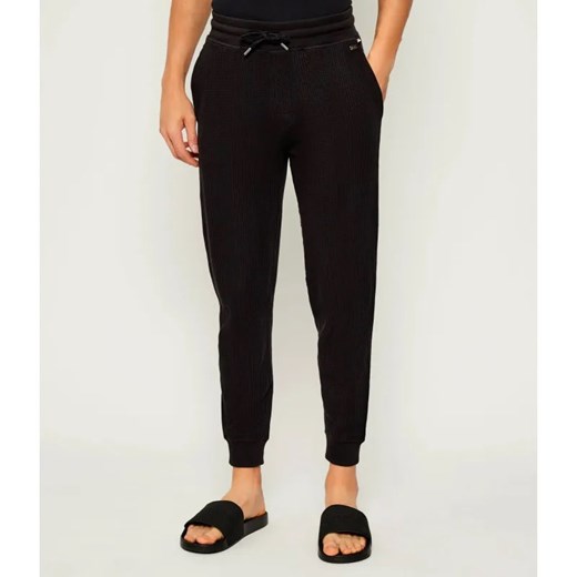 BOSS BLACK Spodnie dresowe Structure | Regular Fit ze sklepu Gomez Fashion Store w kategorii Spodnie męskie - zdjęcie 186750500
