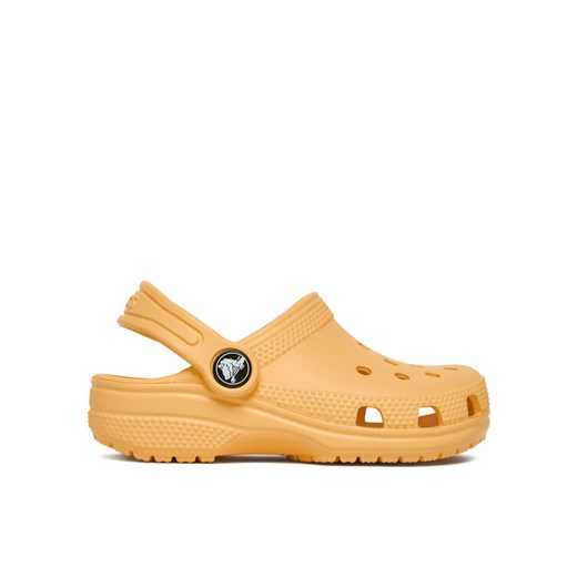 Klapki Crocs Toddler Classic Clog 206990 Pomarańczowy ze sklepu eobuwie.pl w kategorii Klapki dziecięce - zdjęcie 186751120