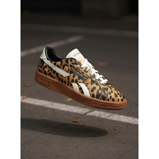 Sneakersy Reebok EO-CLUB C GROUNDS UK 100229527 Brązowy ze sklepu eobuwie.pl w kategorii Buty sportowe damskie - zdjęcie 186751144