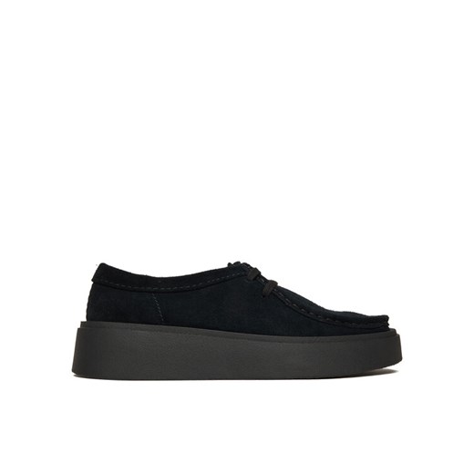 Półbuty Clarks Torview W 26184944 Czarny ze sklepu eobuwie.pl w kategorii Buty sportowe damskie - zdjęcie 186751231