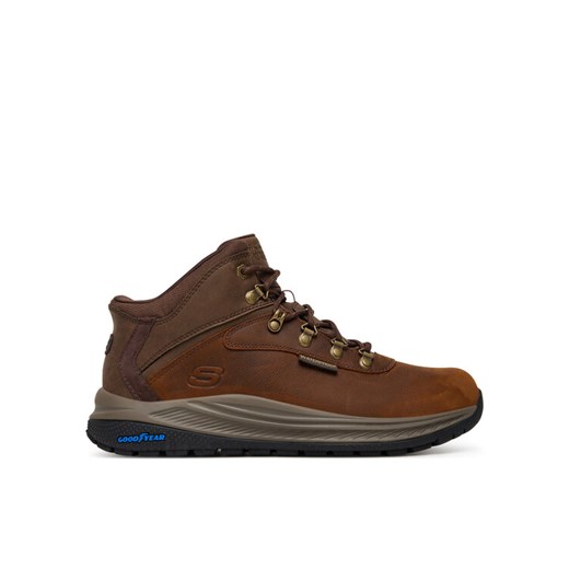 Trekkingi Skechers Meroe 205285 BRN Brązowy ze sklepu eobuwie.pl w kategorii Buty trekkingowe męskie - zdjęcie 186751241