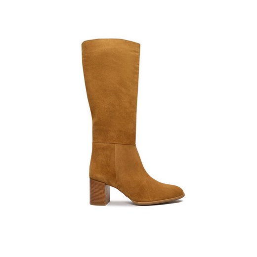 Kozaki HÖGL 0-106622-11000 Brązowy ze sklepu eobuwie.pl w kategorii Kozaki damskie - zdjęcie 186751263