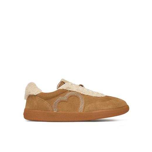 Sneakersy LOVE MOSCHINO JA15402G0NIGY104 Beżowy ze sklepu eobuwie.pl w kategorii Buty sportowe damskie - zdjęcie 186751271