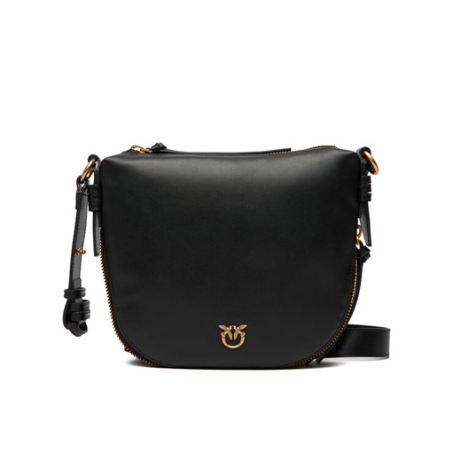 Torebka PINKO Hobo Zip Around Mini Ai 25-26 PLTT 105332 A0QO Czarny - id: 8053177306729 - marki Pinko - 186751272 Torebka PINKO Hobo Zip Around Mini Ai 25-26 PLTT 105332 A0QO Czarny ze sklepu eobuwie.pl w kategorii Listonoszki - zdjęcie 186751272