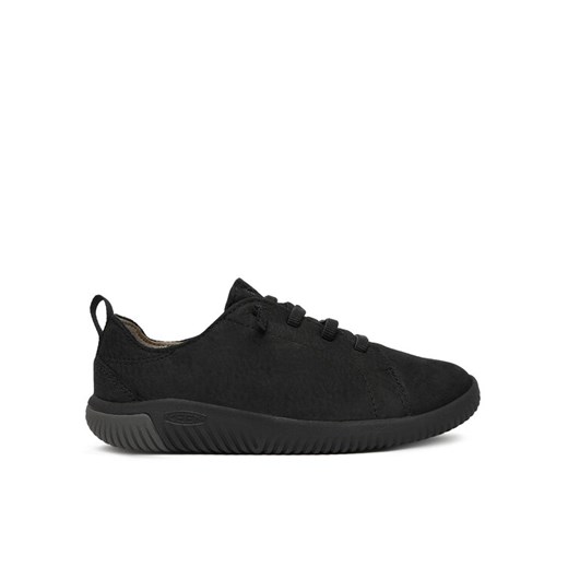 Sneakersy Keen Knx Leather 1031144 Czarny ze sklepu eobuwie.pl w kategorii Buty sportowe dziecięce - zdjęcie 186751282