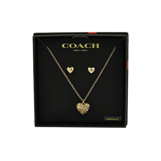 Coach Zestaw naszyjnik i kolczyki 37541359 Złoty ze sklepu MODIVO w kategorii Komplety biżuterii - zdjęcie 186752541
