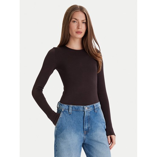 Wolford Body Berlin 75087 Brązowy Slim Fit ze sklepu MODIVO w kategorii Bluzki damskie - zdjęcie 186752561