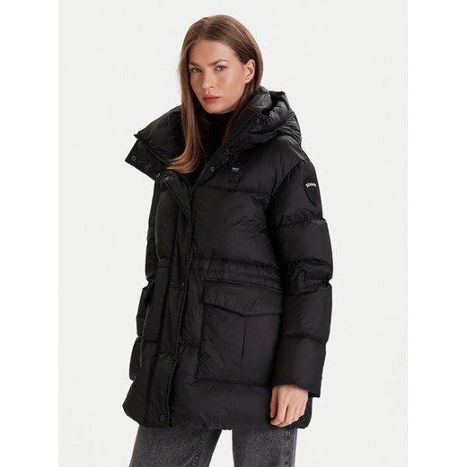 Blauer Kurtka puchowa 25WBLDB03175 Czarny Regular Fit ze sklepu MODIVO w kategorii Kurtki damskie - zdjęcie 186752601